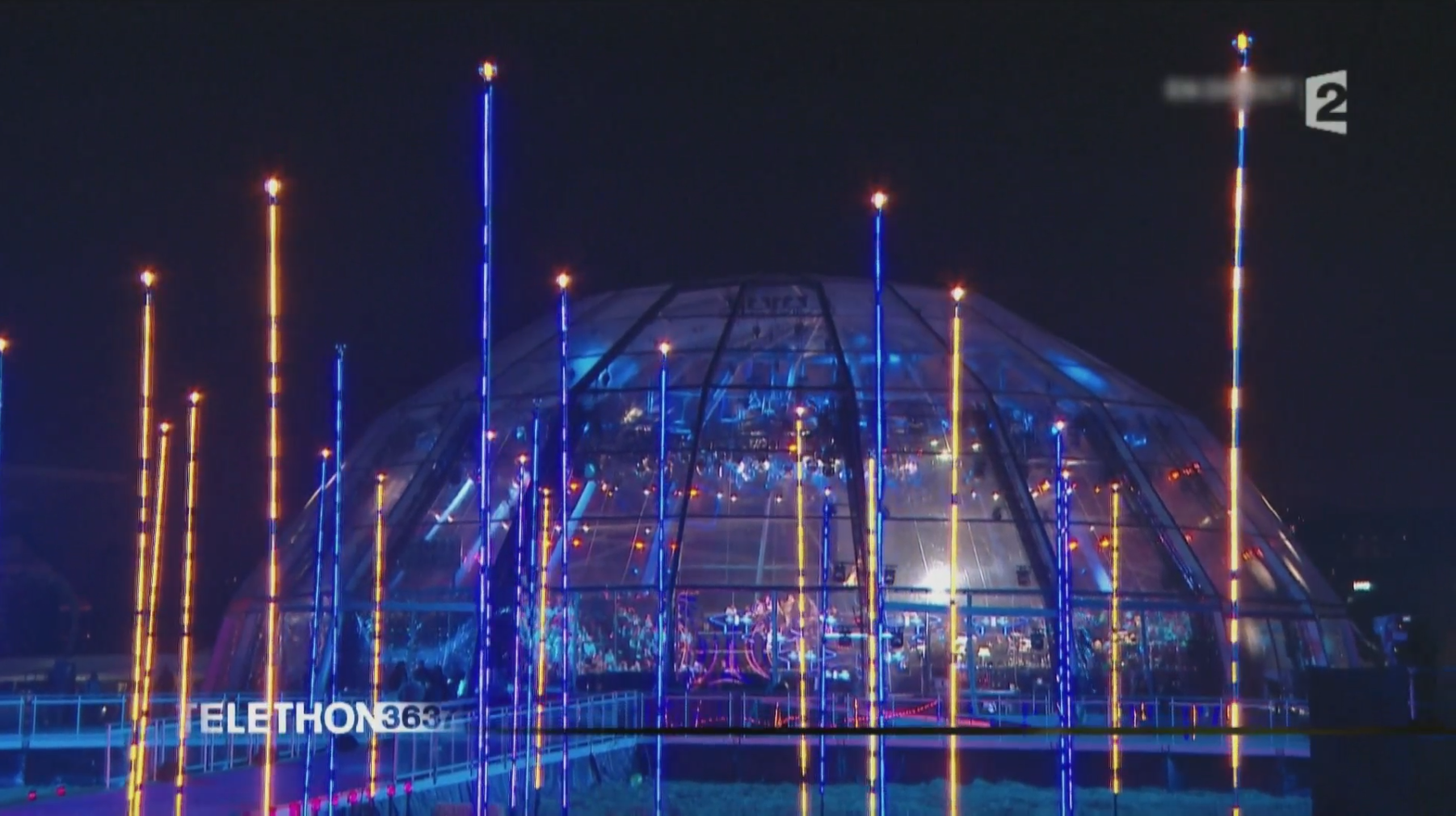 La bulle du 30e Téléthon en 2016 qui illustre cette incroyable mobilisation du phénomène Téléthon.